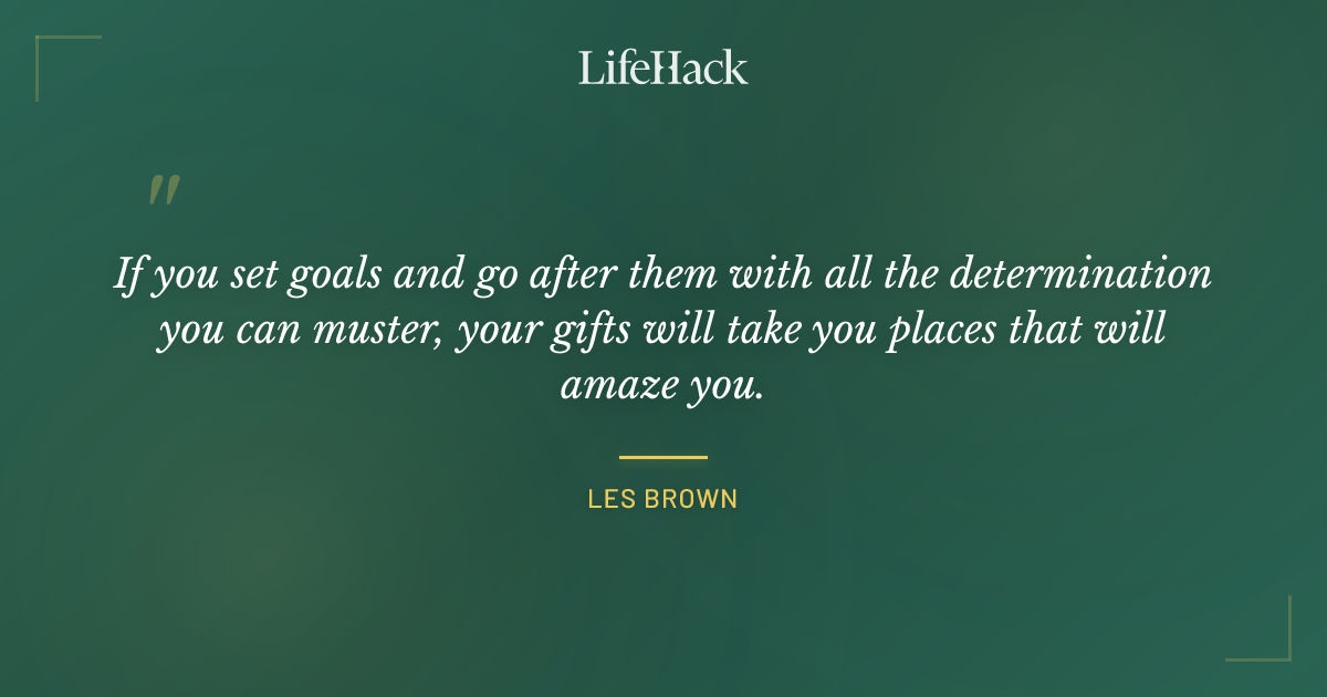 Quote by Les Brown