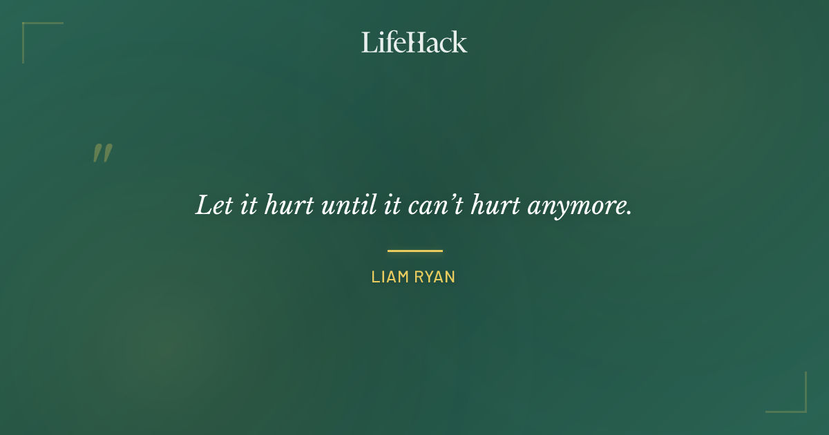 Quote by Liam Ryan