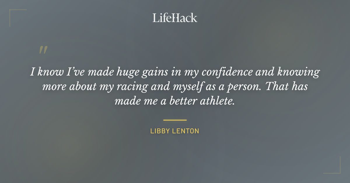 Quote by Libby Lenton