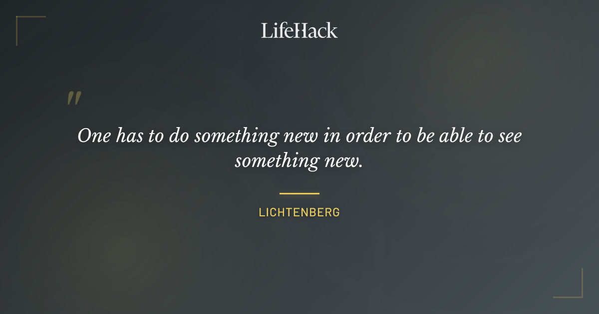 Quote by Lichtenberg