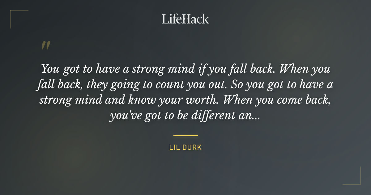 Quote by Lil Durk