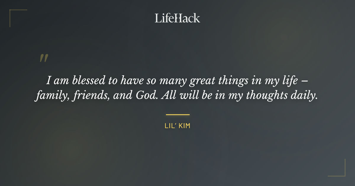 Quote by Lil’ Kim