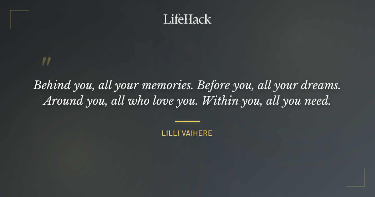 Quote by Lilli Vaihere