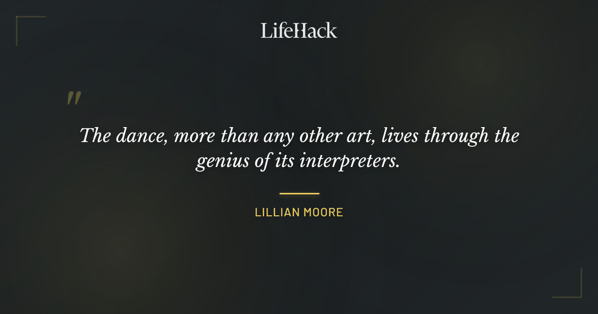 Quote by Lillian Moore