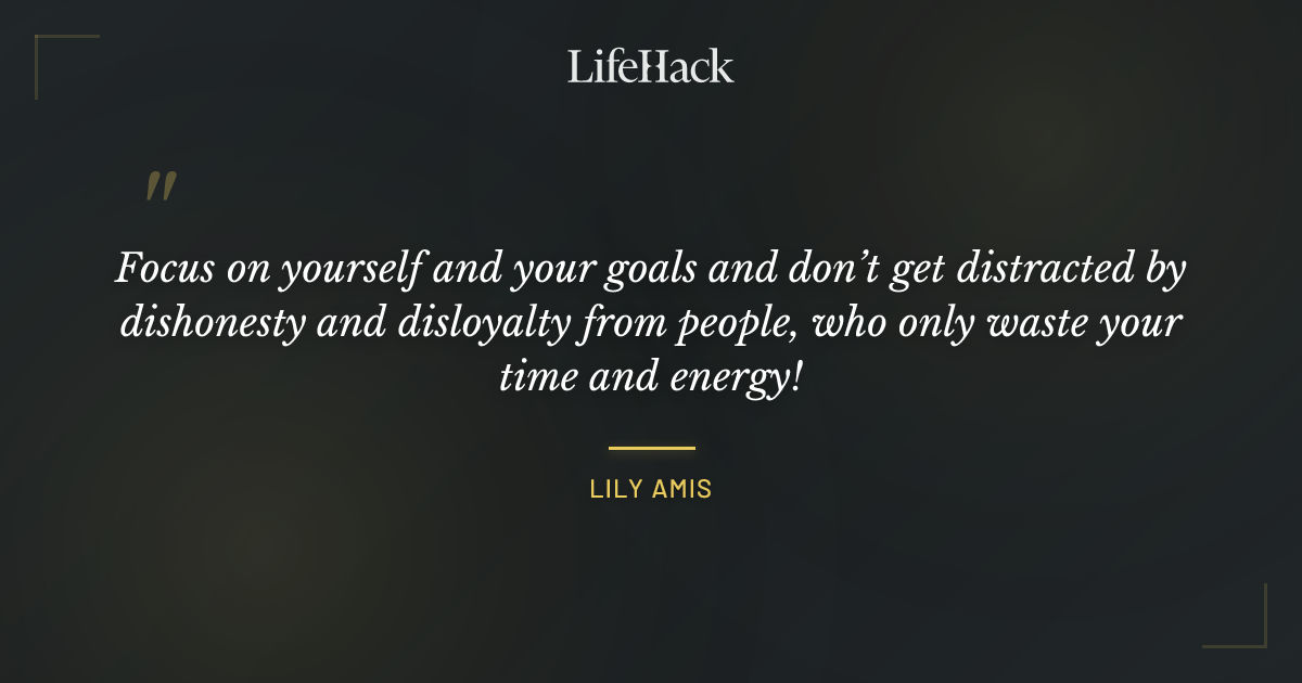 Quote by Lily Amis