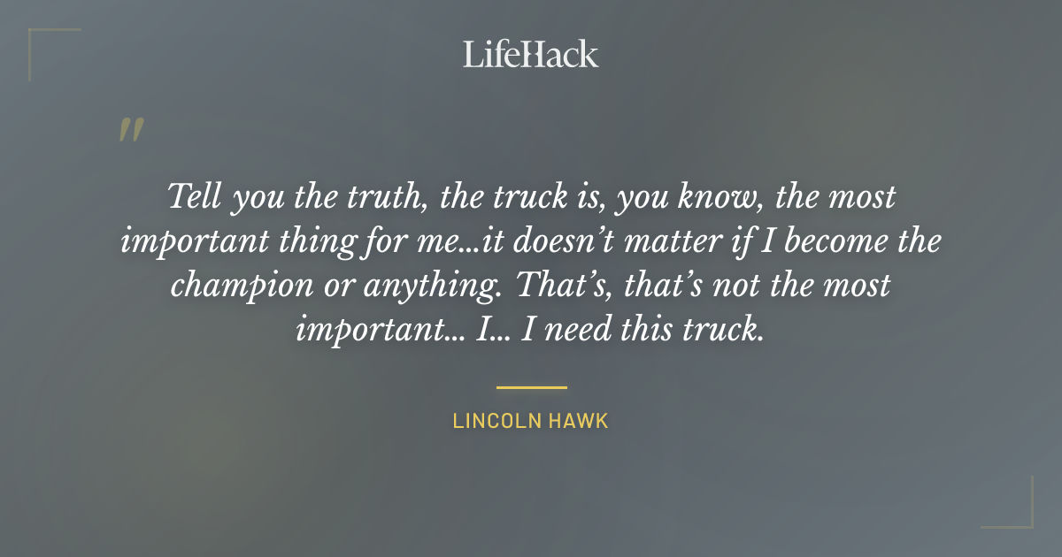 Quote by Lincoln Hawk