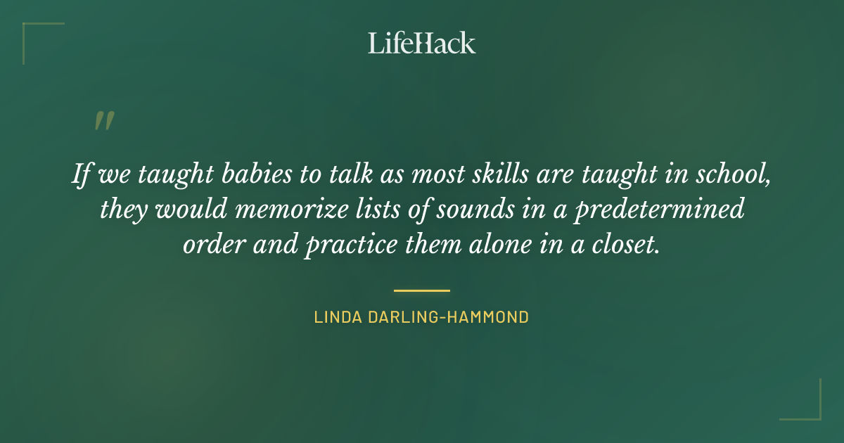 Quote by Linda Darling-Hammond