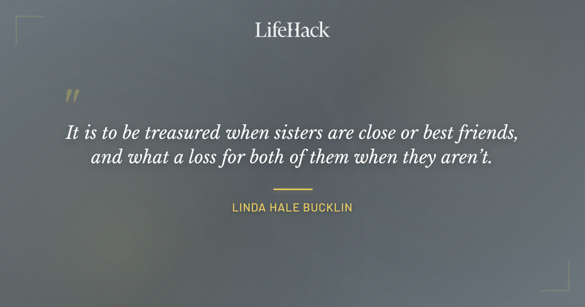Quote by Linda Hale Bucklin