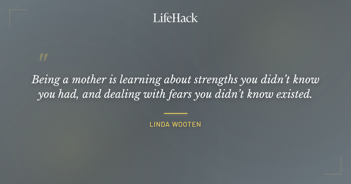Quote by Linda Wooten