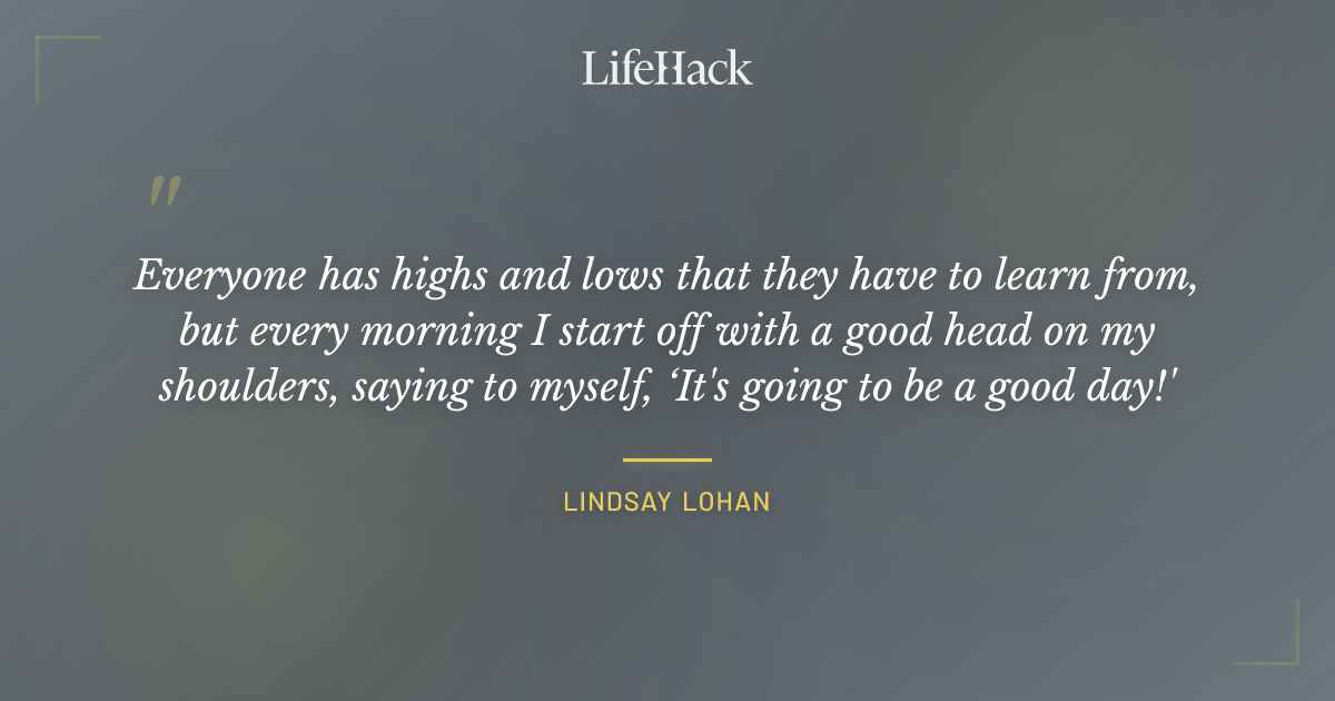 Quote by Lindsay Lohan