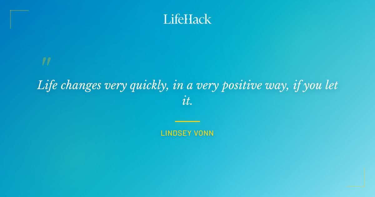 Quote by Lindsey Vonn