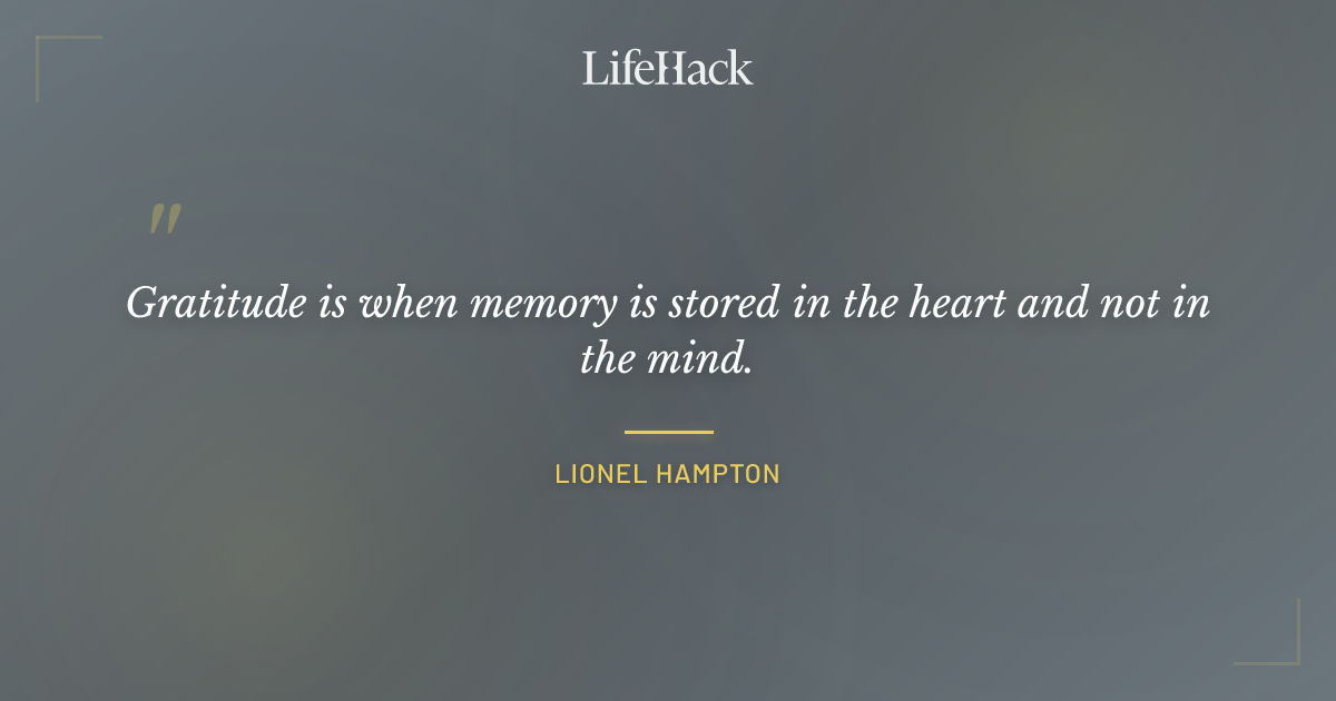 Quote by Lionel Hampton