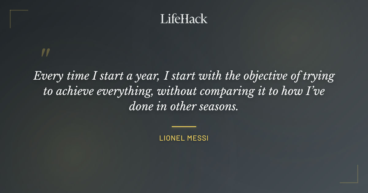 Quote by Lionel Messi