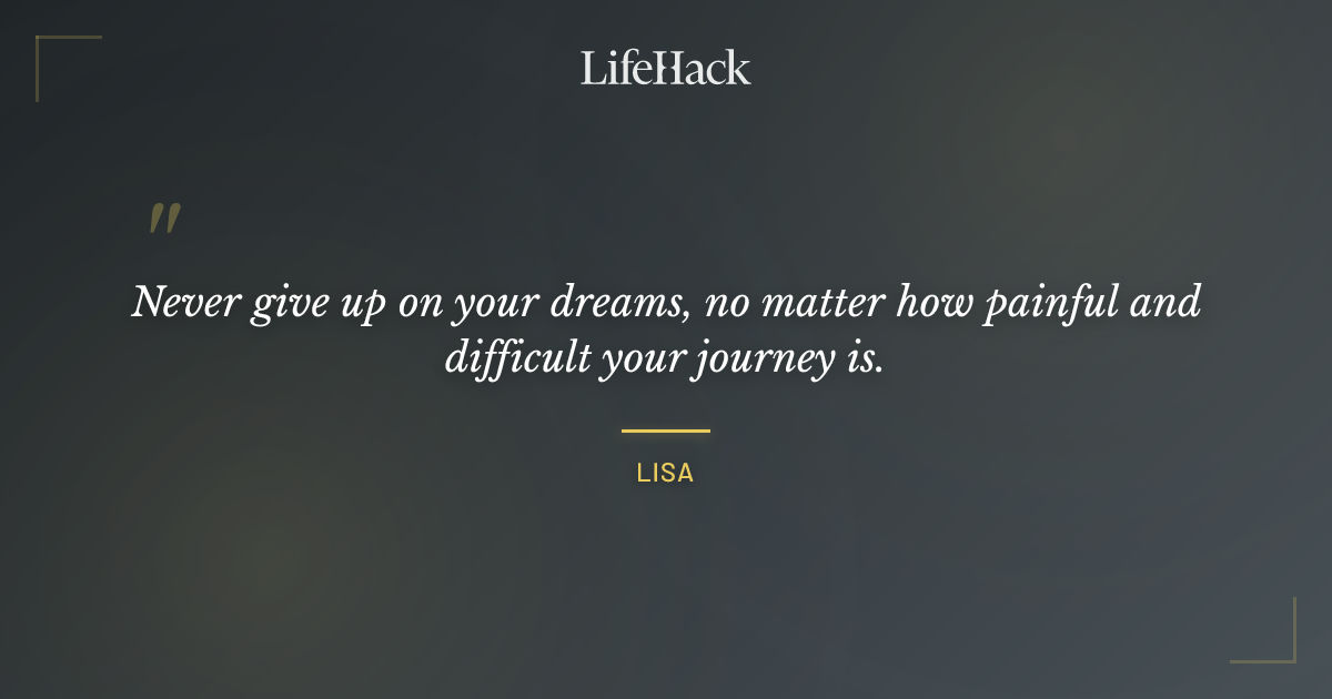 Quote by Lisa