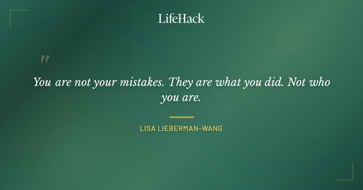 Quote by Lisa Lieberman-Wang