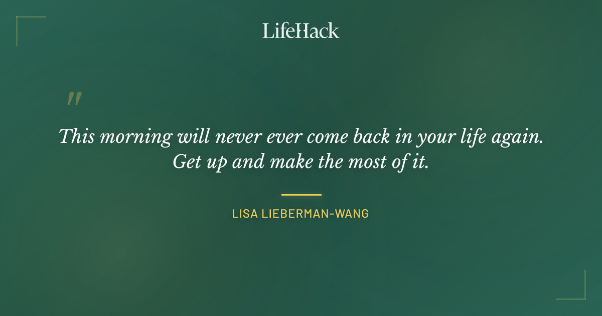 Quote by Lisa Lieberman-Wang