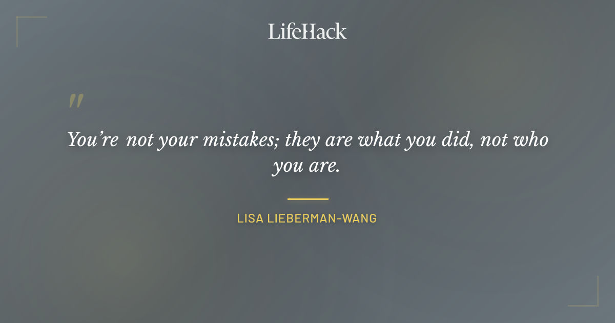 Quote by Lisa Lieberman-Wang