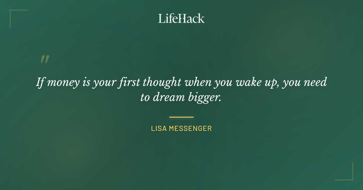 Quote by Lisa Messenger