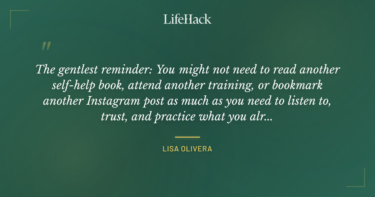 Quote by Lisa Olivera