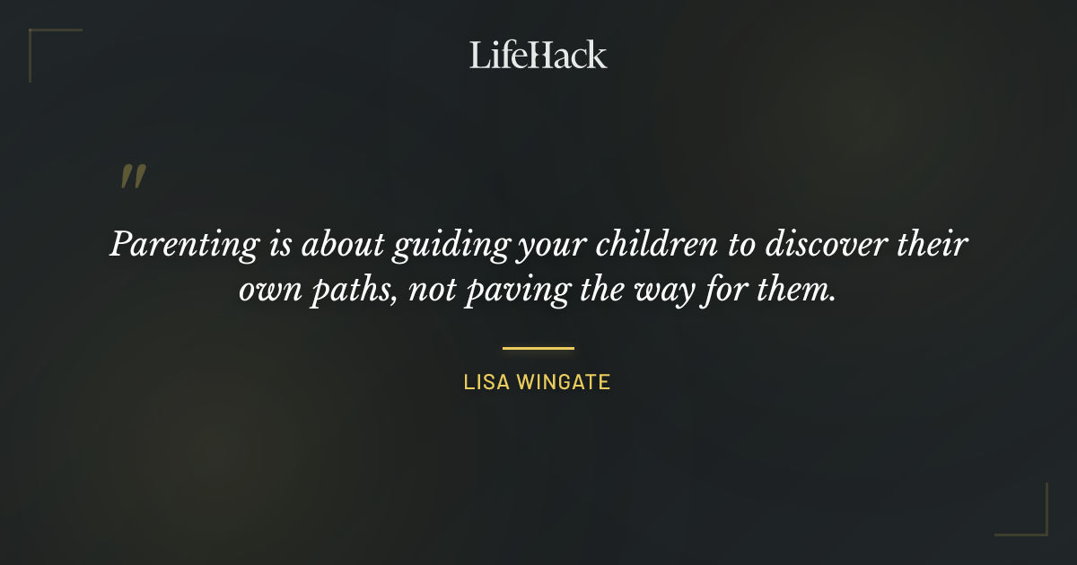 Quote by Lisa Wingate