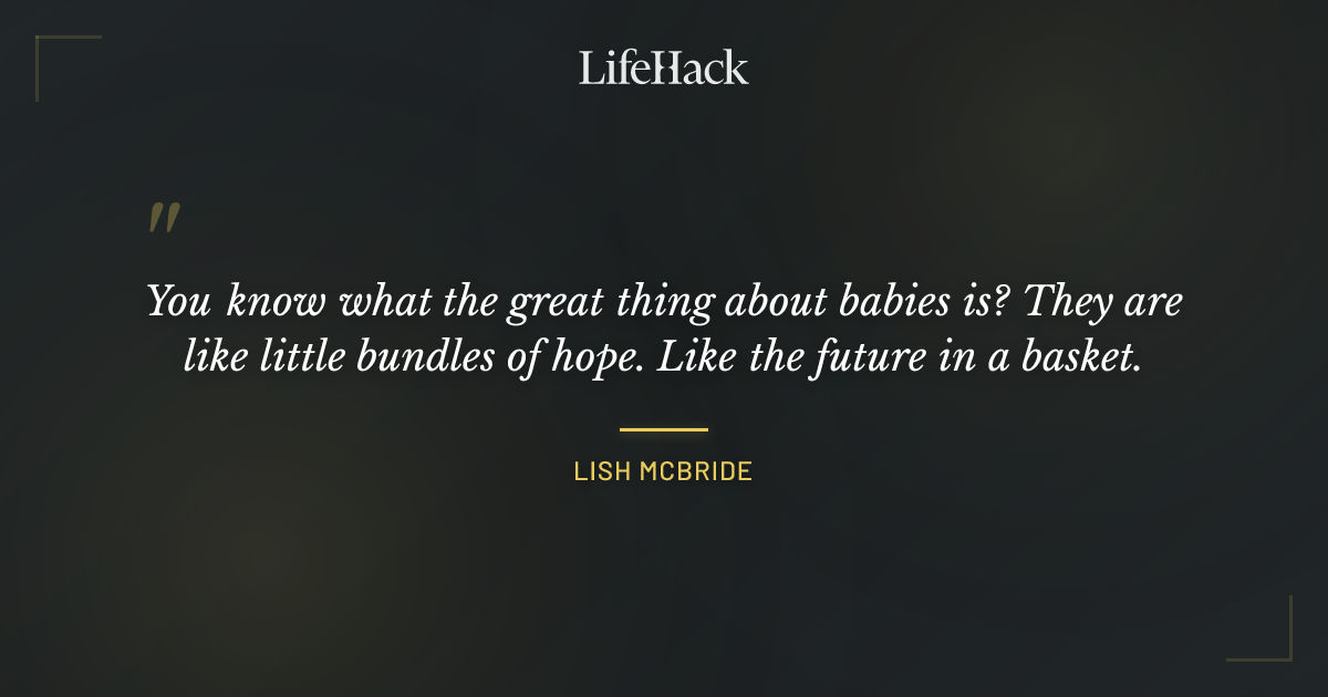 Quote by Lish McBride