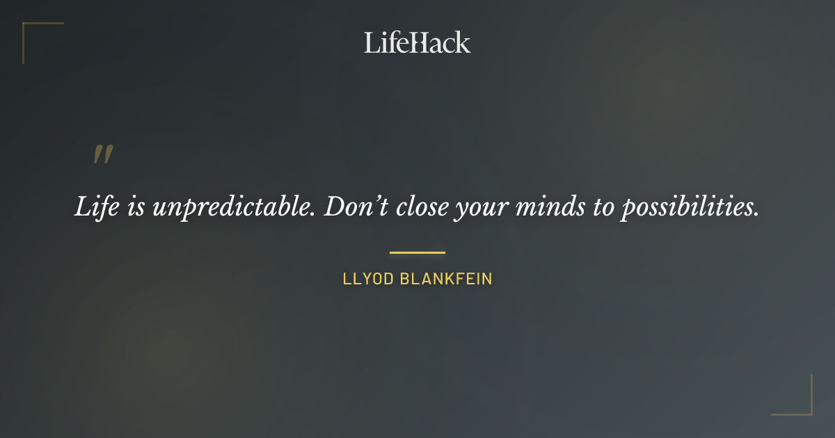 Quote by Llyod Blankfein