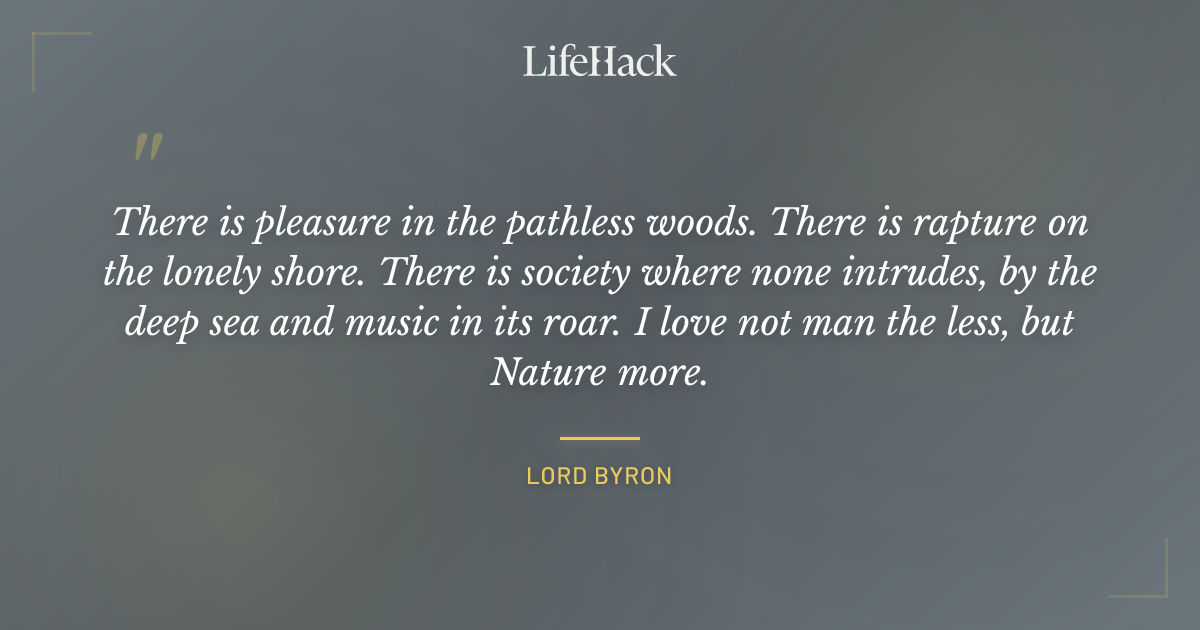 Quote by Lord Byron