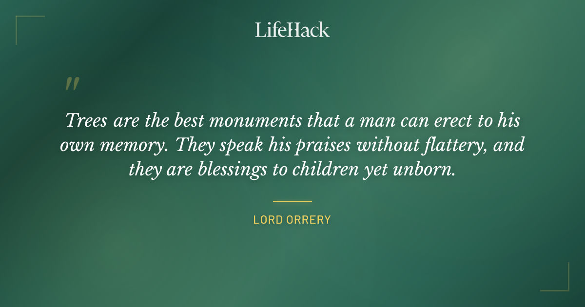 Quote by Lord Orrery
