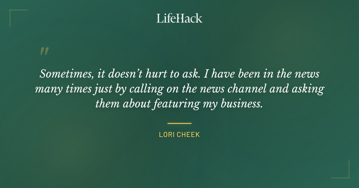 Quote by Lori Cheek