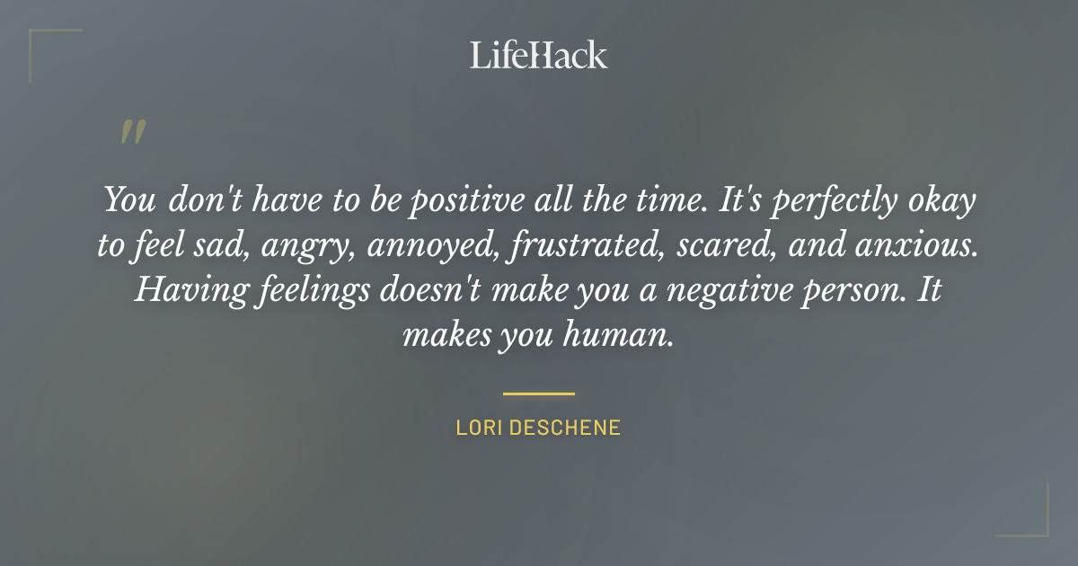 Quote by Lori Deschene