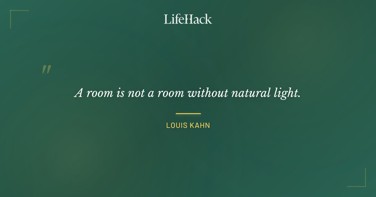 Quote by Louis Kahn