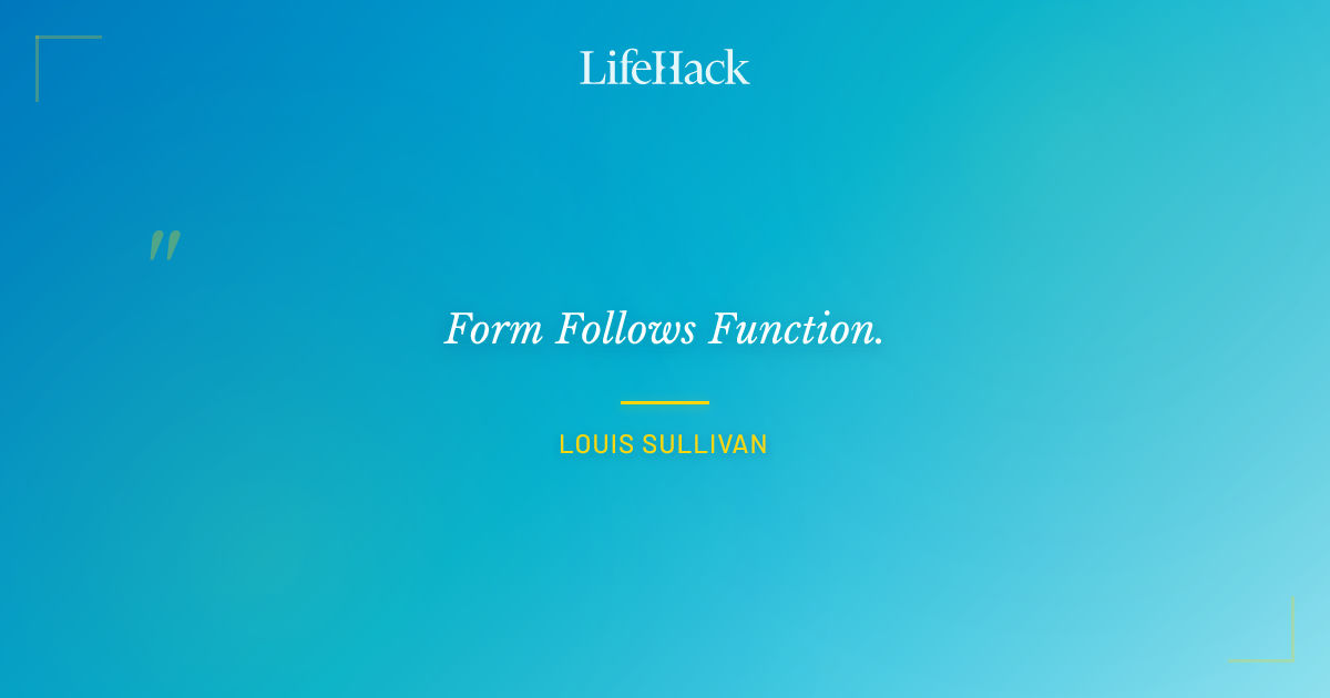 Quote by Louis Sullivan