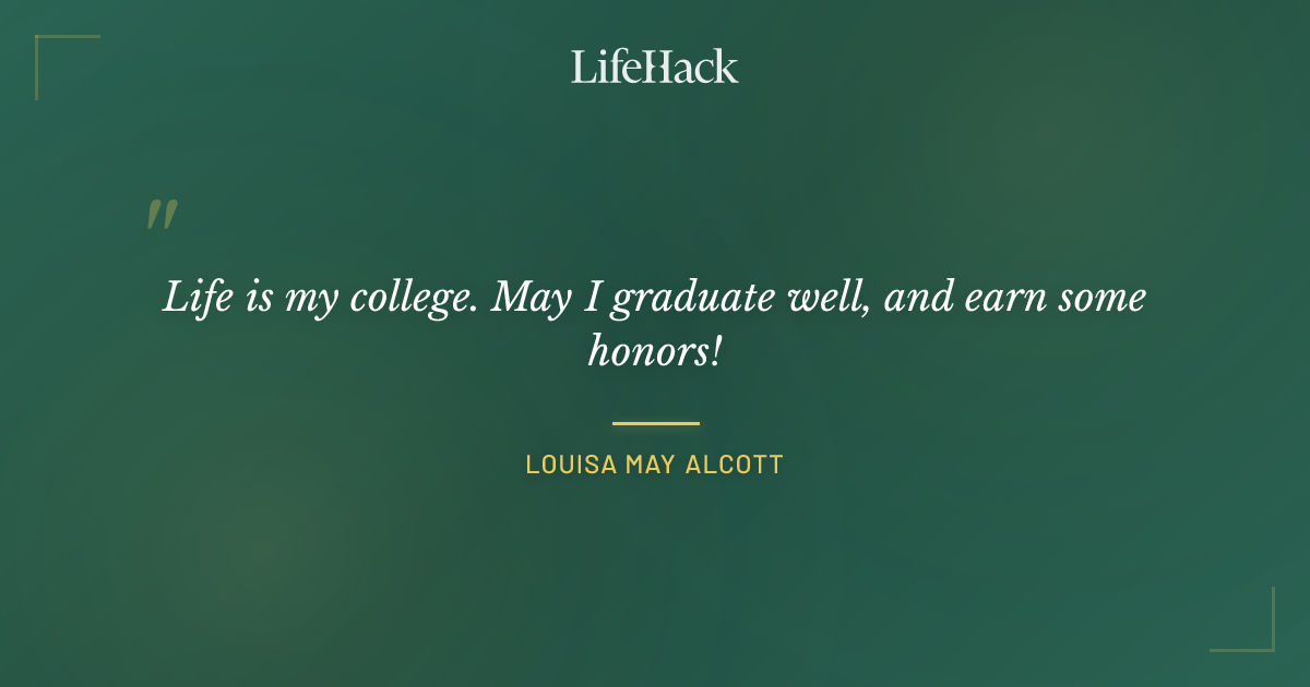 Quote by Louisa May Alcott