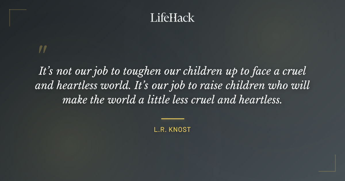 Quote by L.R. Knost