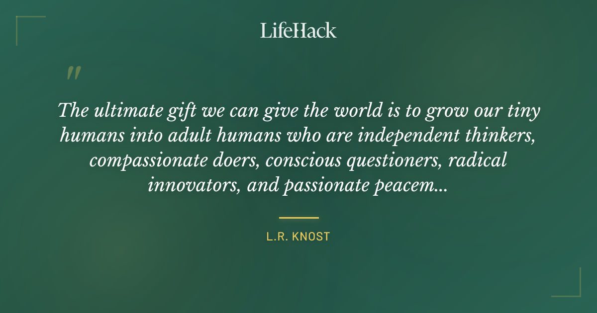 Quote by L.R. Knost