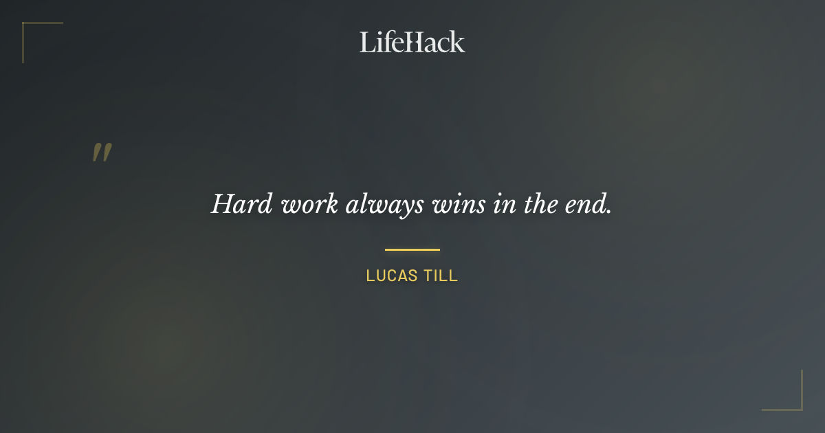 Quote by Lucas Till