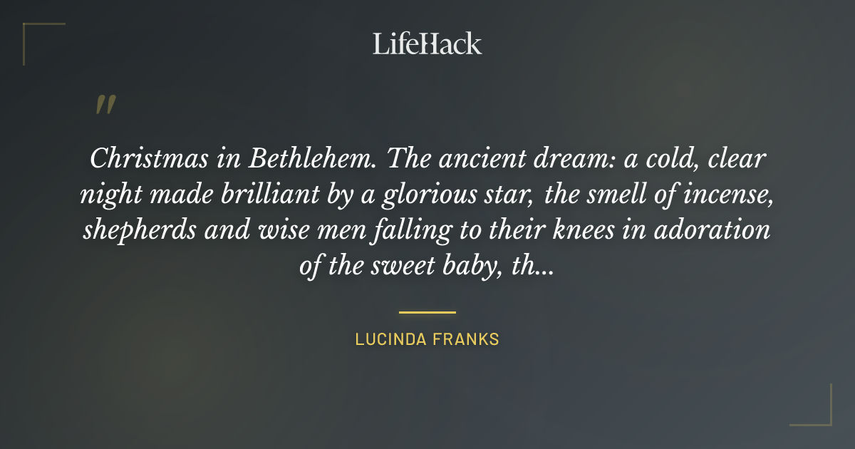 Quote by Lucinda Franks