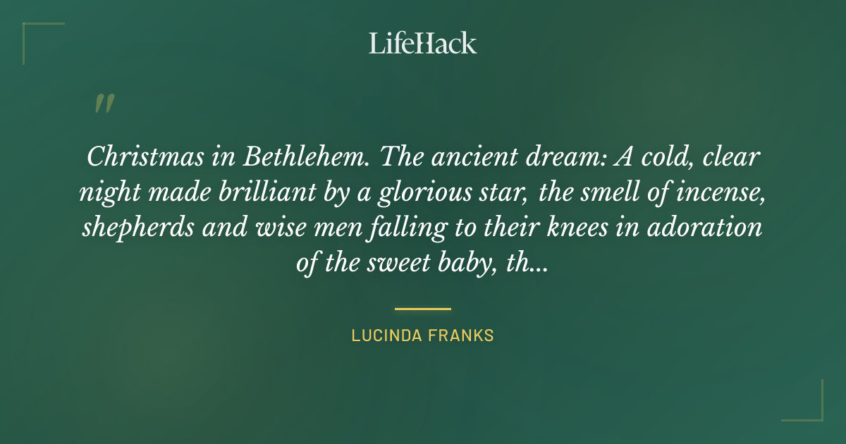 Quote by Lucinda Franks