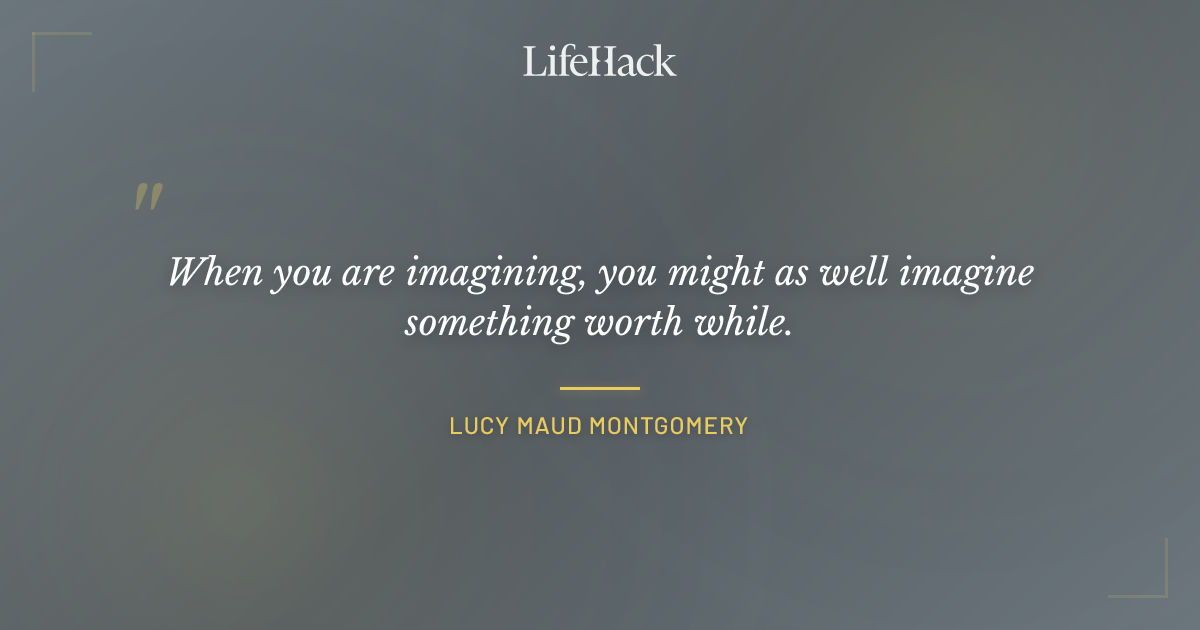Quote by Lucy Maud Montgomery