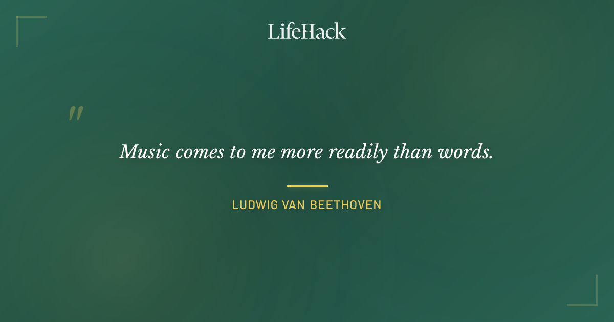 Quote by Ludwig van Beethoven