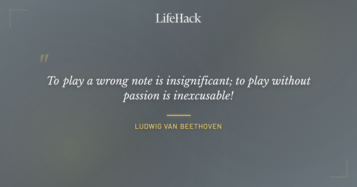 Quote by Ludwig van Beethoven