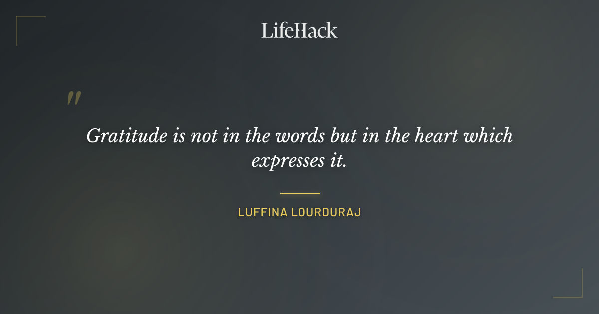 Quote by Luffina Lourduraj