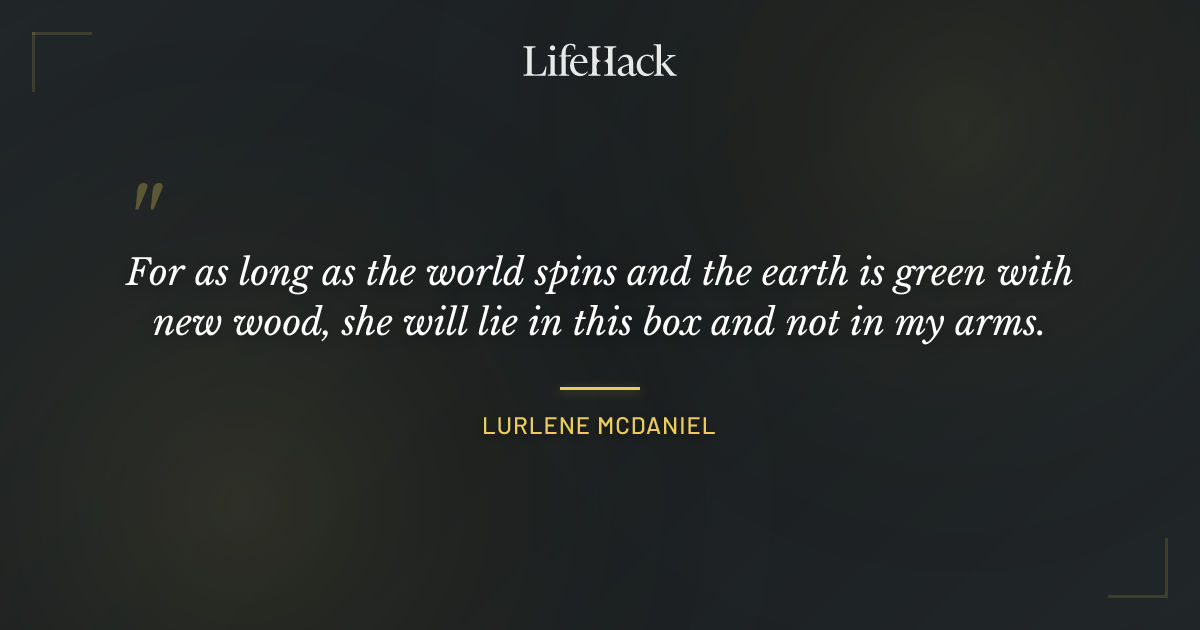 Quote by Lurlene McDaniel