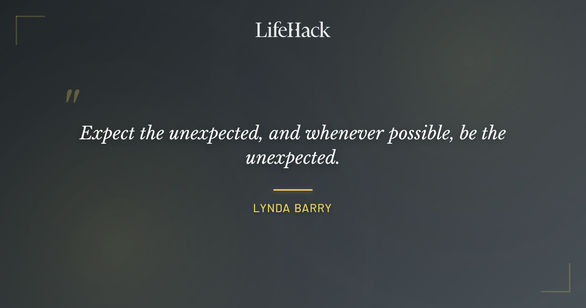 Quote by Lynda Barry