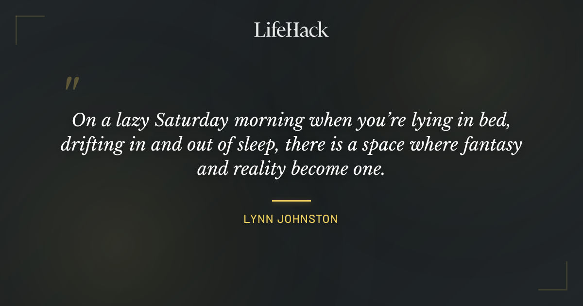 Quote by Lynn Johnston