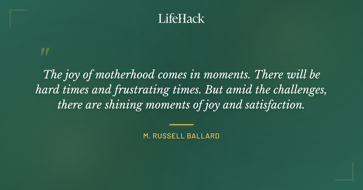 Quote by M. Russell Ballard