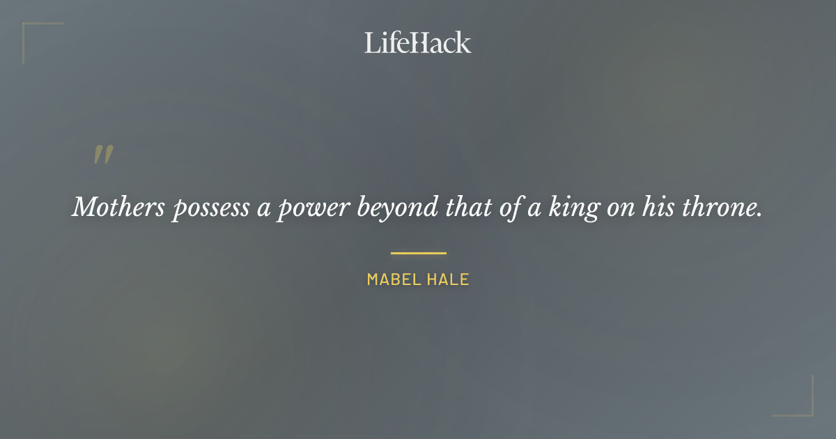 Quote by Mabel Hale
