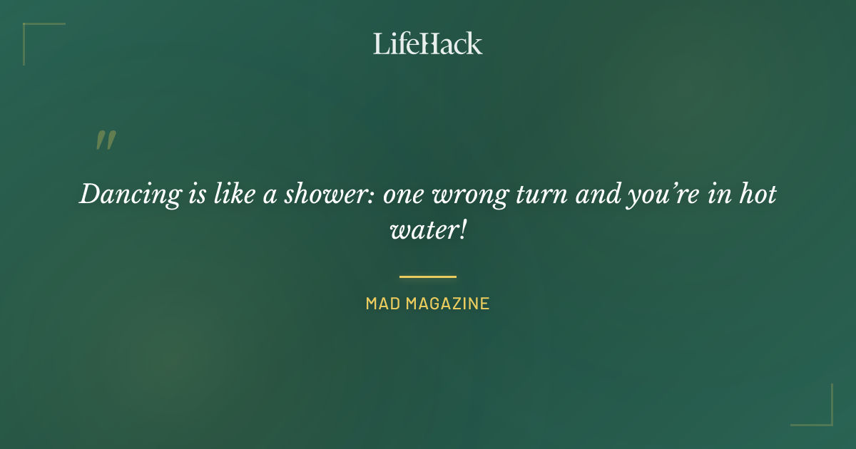 Quote by Mad Magazine