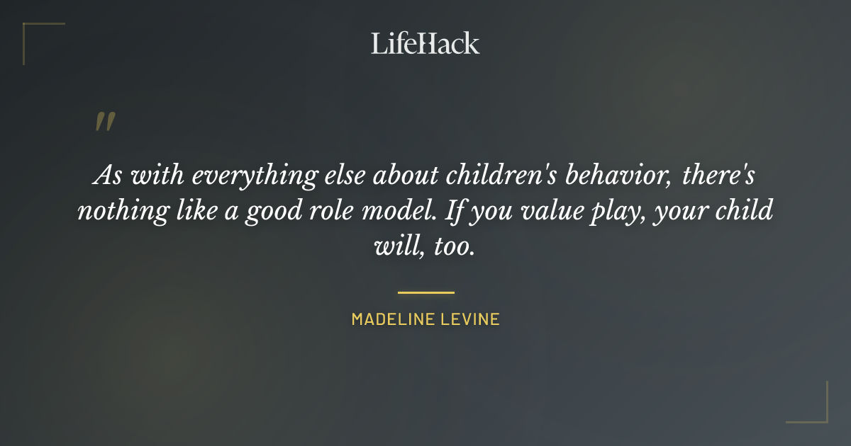 Quote by Madeline Levine