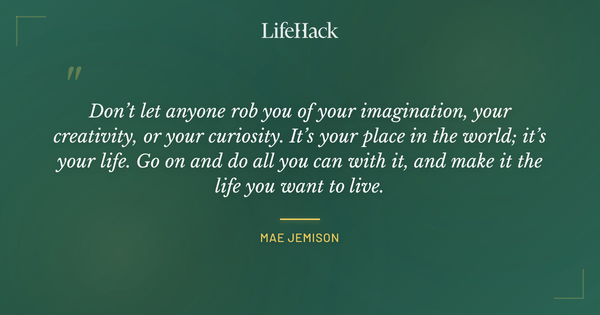 Quote by Mae Jemison